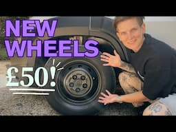 DIY Van Life Ep 2: Sleek Black Wheels – Game-Changer Look On A Budget!