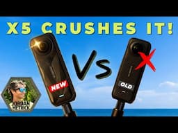 NEW Camera! Insta360 X5 vs X4 Comparison- Is It Really Worth The Upgrade?