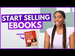 Use AI to Create and Sell An Ebook Online (Step by Step)