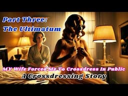 Part Three: The Ultimatum. My Wife Forced Me To Crossdress In Public. TG/CD Stories #0045 🏳️‍⚧️