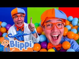 Blippi’s ULTIMATE Shorts: Excavators, Dinos & More!🚧🦖🚒 |  Blippi | Challenges and Games for Kids