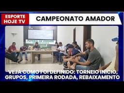CAMPEONATO AMADOR UNIFICADO 2025, PATROCÍNIO-MG: VEJA COMO FOI DEFINIDO, CHAVES, TORNEIO INÍCIO