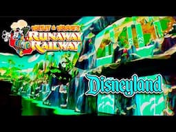 NEW Mickey & Minnie's Runaway Railway 2025 FULL Ride POV 4K Disneyland | Mickey's Toontown