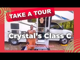 TOUR: Crystal's Class C (#2) | Rig Tours | Life After Van Life | CrystalVanner.com