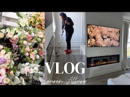 VLOG! SPRING CLEANING, SPRING DECOR SHOPPING, + MORE! #homedecor #interiordesign