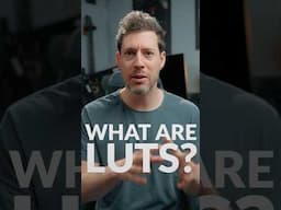 What Are LUTs? #SHORTS #LUTs #filmmaking #tips #videography