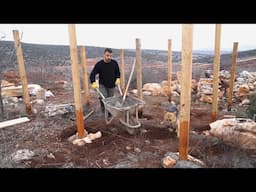Building a Wooden House / Off Grid Cabin / Part 1