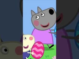 Peppa Spots the Easter Bunny! #PeppaPig #Shorts