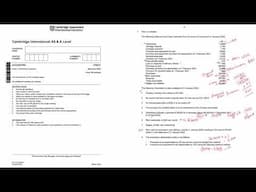 CIE Past Paper Discussion (9706 - June 2022) - Paper 21/22/23