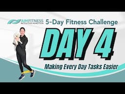 (DAY 4) 5-Days to a Stronger You Fitness Challenge | Improve Your Leg Strength for Stairs