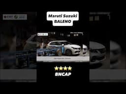 ⭐️⭐️⭐️⭐️STARS for MARUTI BALENO in Bharat NCAP Crash Test!