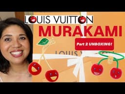 🍒 Louis Vuitton Murakami Cherry DOUBLE CHERRY 2nd UNBOXING! I CAN"T BELIEVE I BOUGHT ANOTHER ONE! 🍒