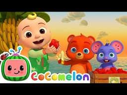 Bunches of Fun and Barrels of Laughs at the Beach 🍌🍎 | CoComelon Animal Time | Nursery Rhymes