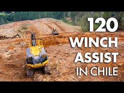 120 Winch Assist on the Slopes of Chile
