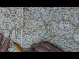 ASMR ~ Bratislava, Slovakia History & Geography ~ Soft Spoken Map Tracing Google Earth
