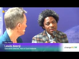 Hot or Cool Institute, Executive Director, Lewis Akenji - ChangeNOW 2025