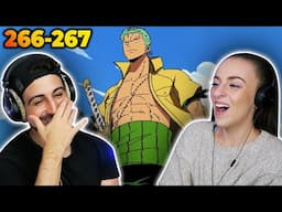 THE STRAW HATS LAND IN ENIES LOBBY! *ONE PIECE* Episodes 266-267 REACTION!