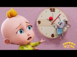 🔴Live - Hickory Dickory Dock + Time For A Shot | Nursery Rhymes & Kids Songs | Happy Tots