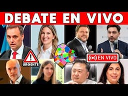 DEBATE EN VIVO CABA 2025 🚨 ADORNI VS SANTORO, MARRA, LARRETA Y MÁS | GANA MILEI | REACCIÓN
