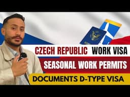 Czech Republic Work Visa Update | Czech Republic Seasonal work permit | Czech Republic Work Visa