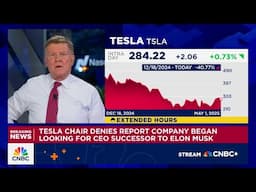 Tesla denies report company is looking to replace CEO Elon Musk