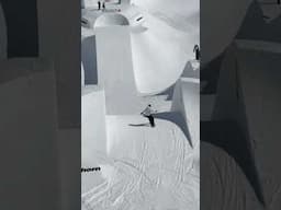 Hit the jump normally?? Hell nahhh #snowboarding