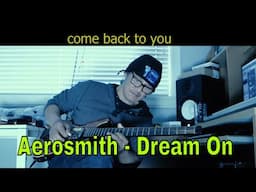 Aerosmith - Dream On Guitar a homemade guitar