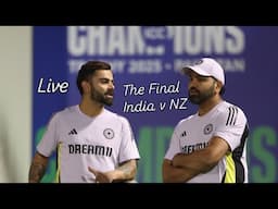 LIVE | PREVIEW | FINAL ICC CHAMPIONS TROPHY 2025 | INDIA v NEW ZEALAND | WHO WILL IT BE ?