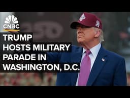 President Trump hosts military parade celebrating the Army’s 250th anniversary — 6/14/2025