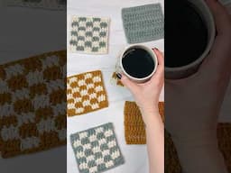 Loopy Coaster - free crochet pattern & video tutorial 😍