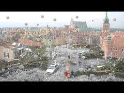 7 minutes ago, Chaos in Poland! A sudden hailstorm hit half of southeastern Poland
