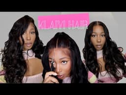 Quick Pre-EVERYTHING BYE BYE CAP 13*4 HD LACE MELTING*UGRADED DRAWSTRING+MUTI STYLES| Ft.Klaiyi Hair