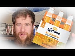Corona Sunbrew Citrus Cerveza Review - How Good is this Orange Lime Beer?!