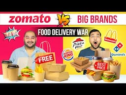 Zomato Vs Big Brands Food Delivery War | Viwa Food World