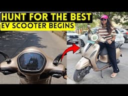 EV Scooter Shopping Begins - Chetak 3501 Test Ride - Good But Maintenance Is High