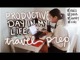 productive vlog: prep & organizing for my summer abroad!!!