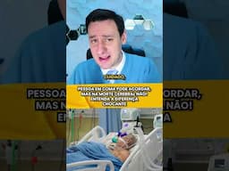 Pessoa em coma pode acordar, mas na morte cerebral... Entenda a diferença CHOCANTE