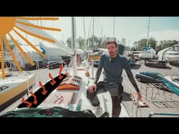 Solar Installation on a Traditional Yacht -- Efficient and Low Profile.