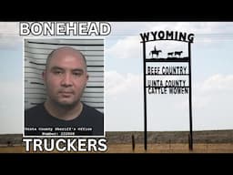 Non Domicile CDL Truck Drivers Chase Eachother on Interstate 80