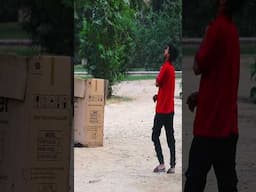Box Man Throwing Water Balloon Prank Part 2 || BY AJ-AHSAN || |AJ-Ahsan