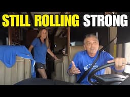 No Power, New Tires, Cracker Barrel? Still Smiling! Full Time RV