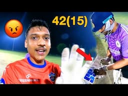 I Broke my New Cricket Bat | Intense Fast Bowling 🔥 | K18 Cricket Vlog 🏏
