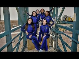 Katy Perry launched into space on Blue Origin rocket with first all-female crew since 1963