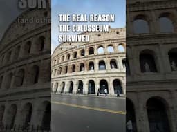 The real reason the Colosseum survived (and others didn’t)