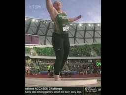 Brock Lesnar's Daughter Mya's Shot Put Winning Throw