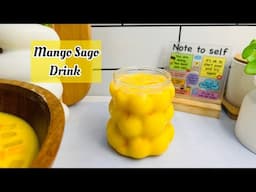 Best Mango Sago For This Hot Summer | Mango Tapioca Dessert | Refreshing Summer Drink Recipe