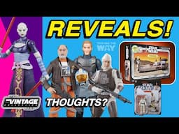 New Star Wars The Vintage Collection Reveals! Asajj Ventress, Carson Teva, Agent Kallus & More!