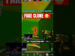 Fake Clone In A Pro Match Again 😭