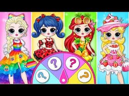 NEW FASHION For Disney Princess & Ladybug: Who is the most beautiful? | DIY Paper Dolls Fashion