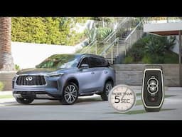 2025 INFINITI QX60 - Intelligent Key and Locking Functions
